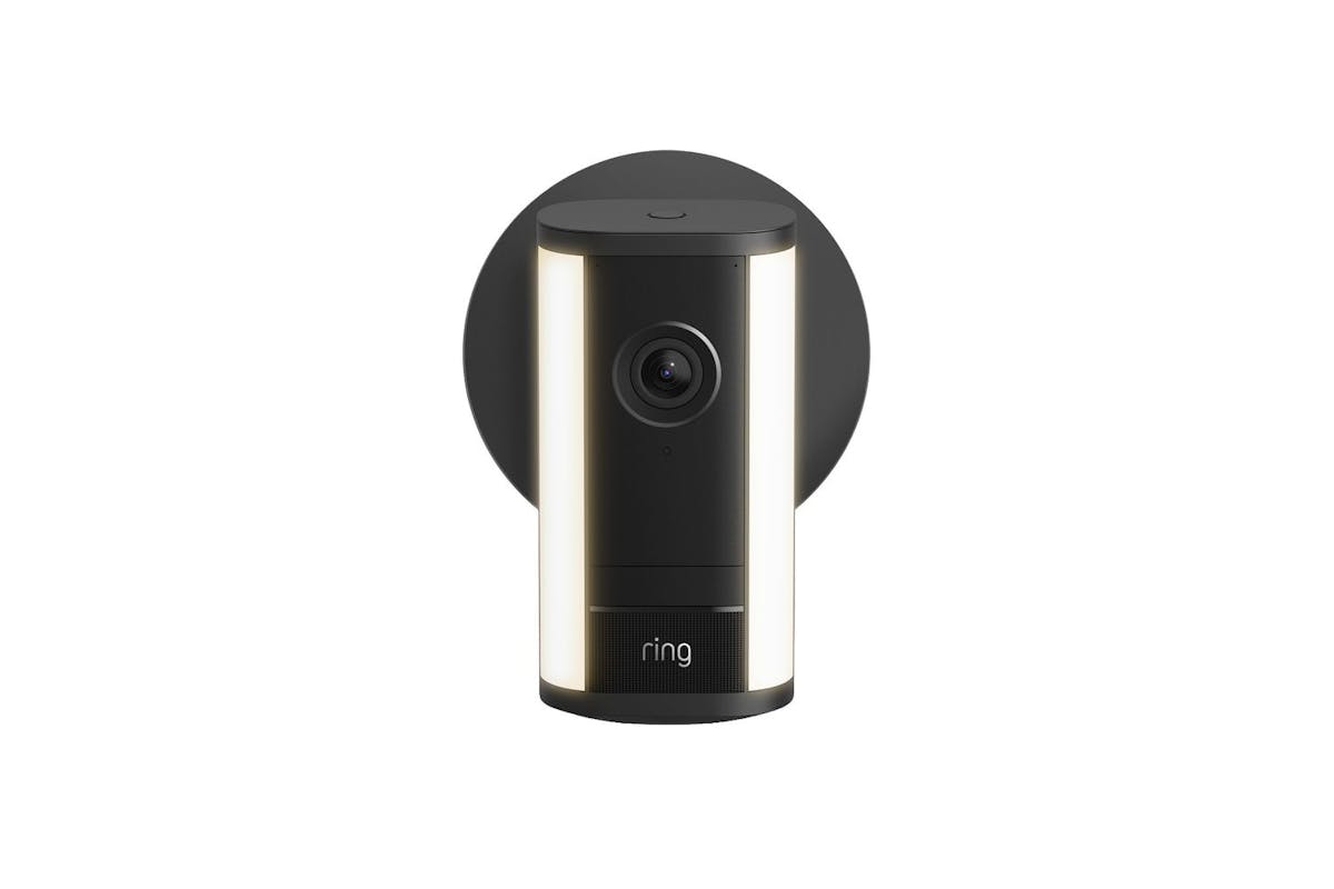 Ring Spotlight Cam Pro Wired| Security Camera | 4k Video | Black