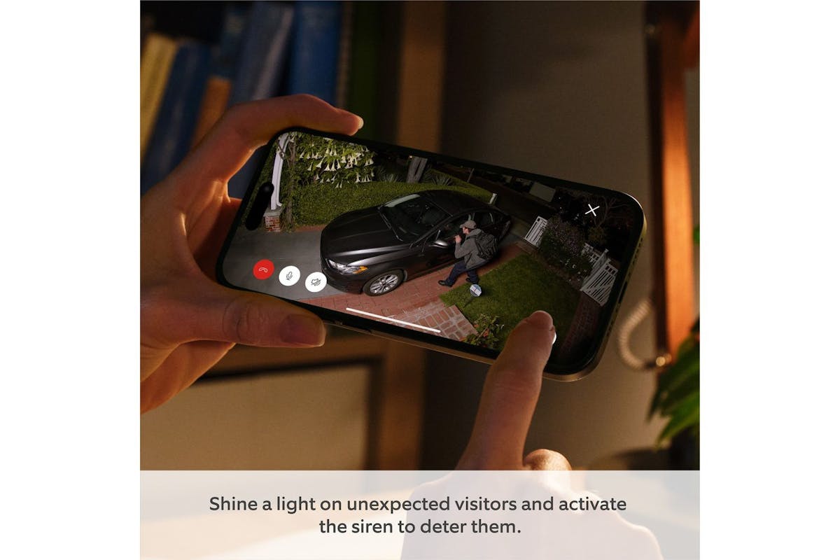 Ring Spotlight Cam Pro Plug-in | Security Camera | 4k Video | White-4
