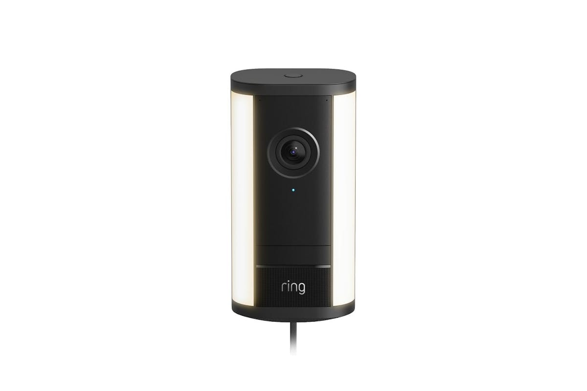 Ring Spotlight Cam Pro Plug-in | Security Camera | 4k Video | Black