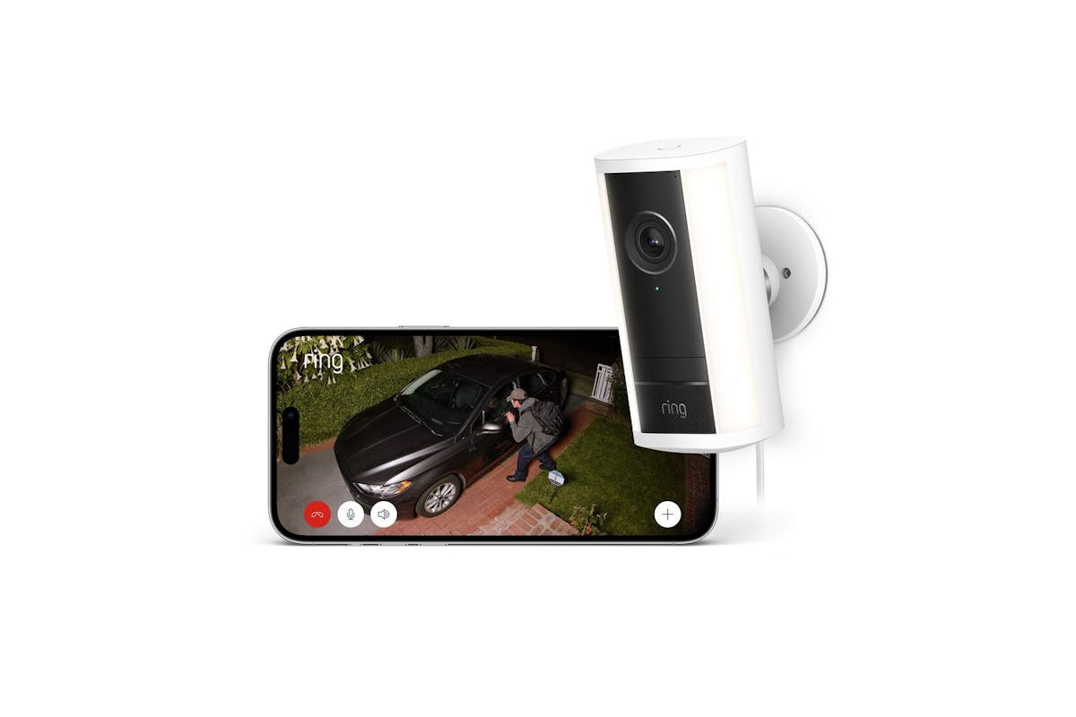 Ring Spotlight Cam Pro Plug-in | Security Camera | 4k Video | Black-2