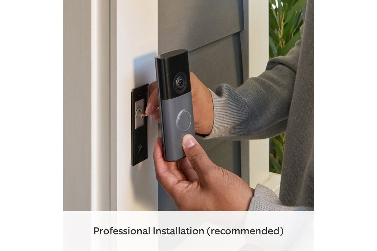Ring Wired Video Doorbell 2nd Gen | Speckled Grey-5