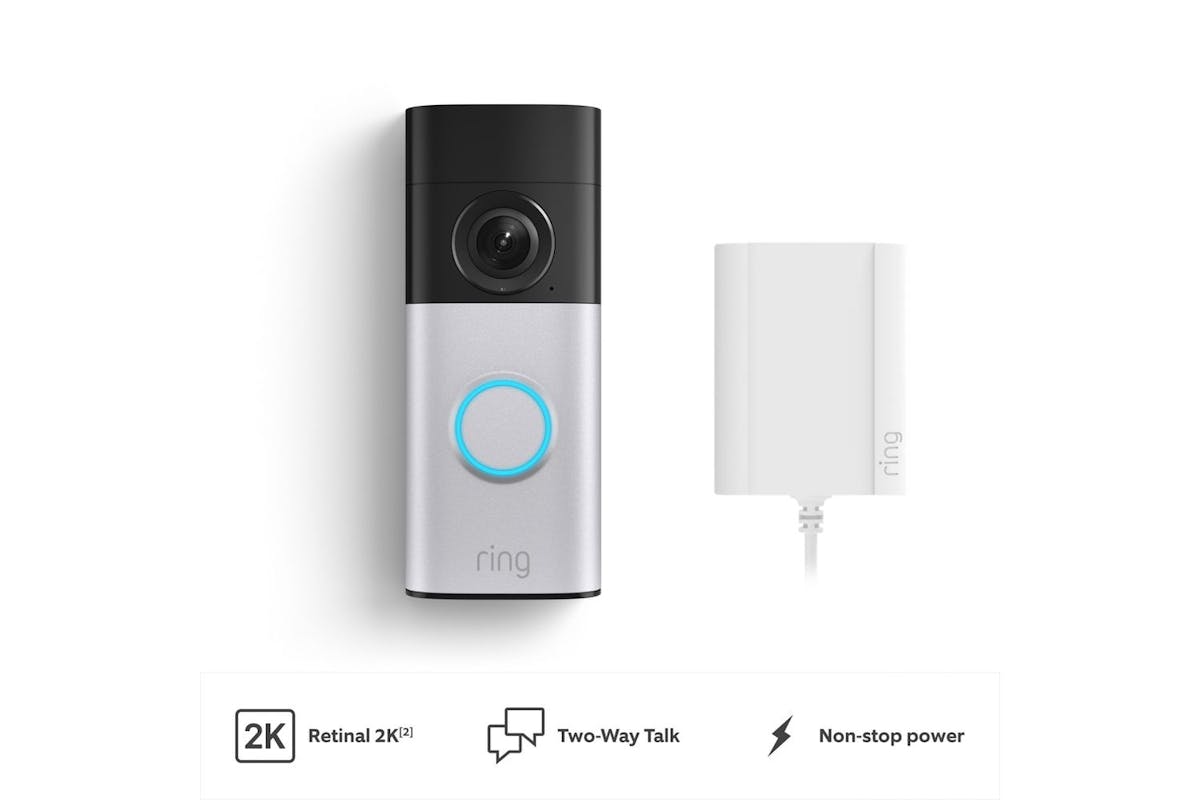 Ring Wired Video Doorbell Plus | Video Doorbell | Wired | Nickel-3