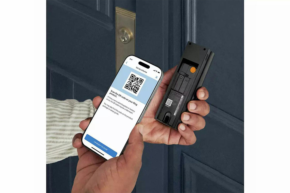 Ring Gen 2 Battery Video Doorbell with 3rd Gen Chime | Speckled Grey-6