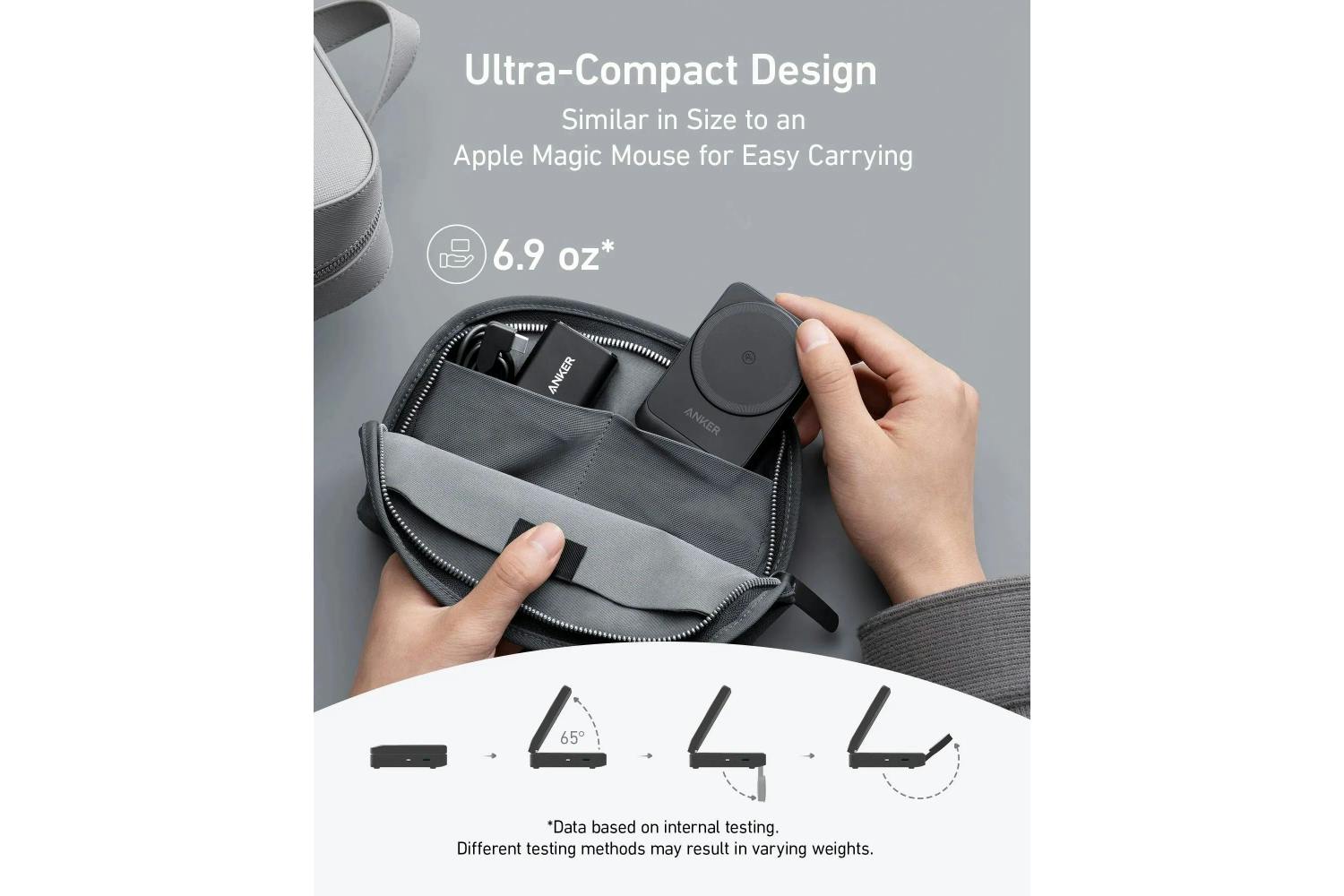 Anker MagGo 3-in-1 15W Wireless Charging Station | Black-7