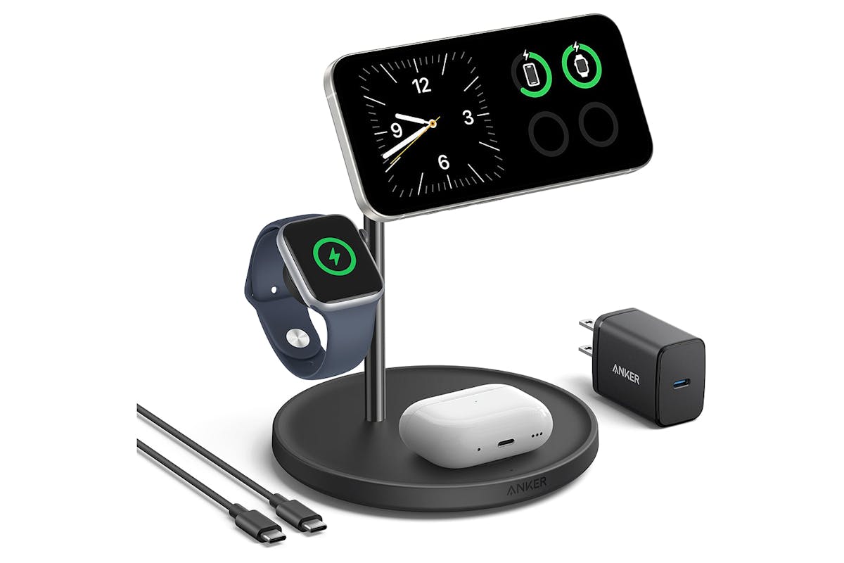 Anker Maggo 15W 3-in-1 Wireless Charging Station | Black-3