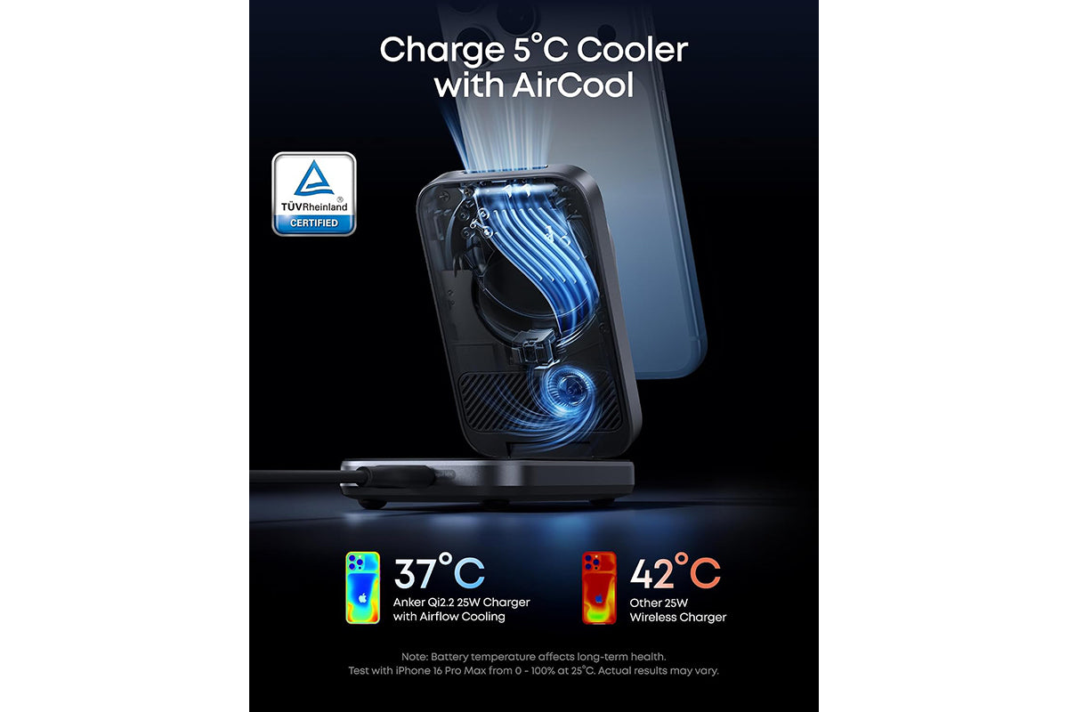 Anker Prime 25W 3‑in‑1 Wireless Charger | Black-2