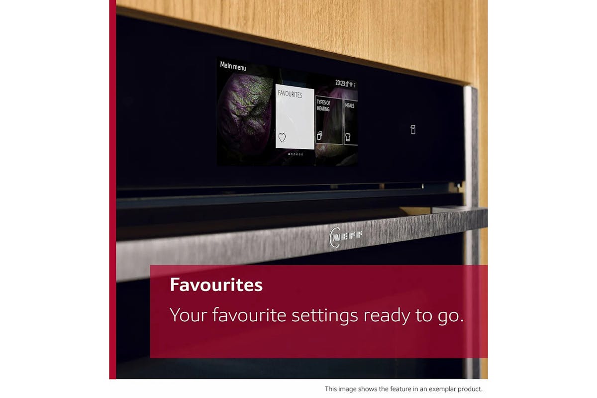 Neff N 90 Built-in Single Steam Oven | B64VS71G0B-12