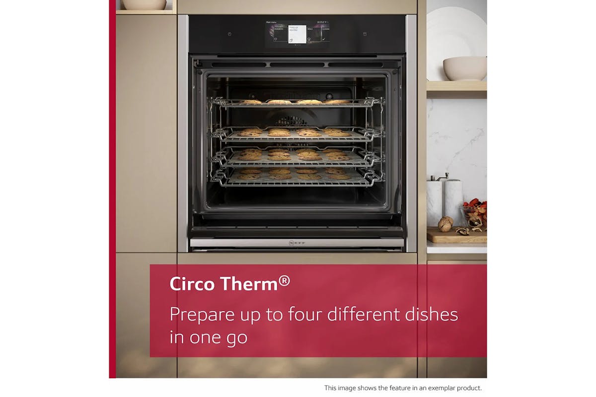 Neff N 90 Built-in Single Steam Oven | B64VS71G0B-8
