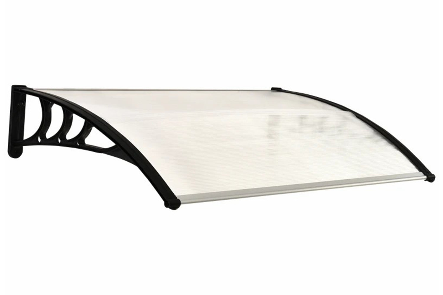 Outsunny Curved Window Door Canopy | Clear