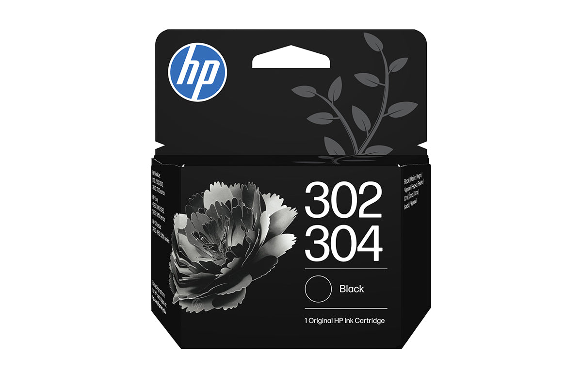HP 302/304 Printhead Ink Cartridge Combo | Tri-color/Black | Pack of 2