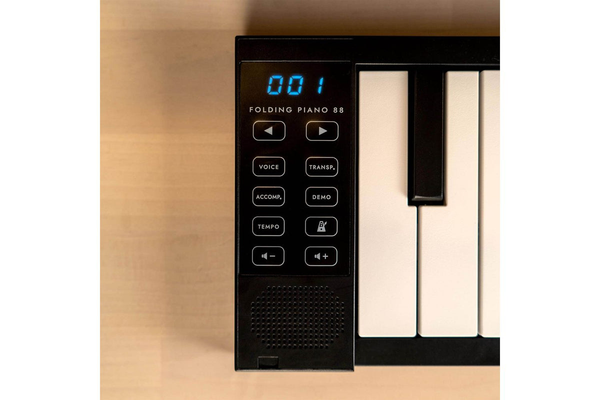 Carry-on 88 Key Folding Piano - Black-4