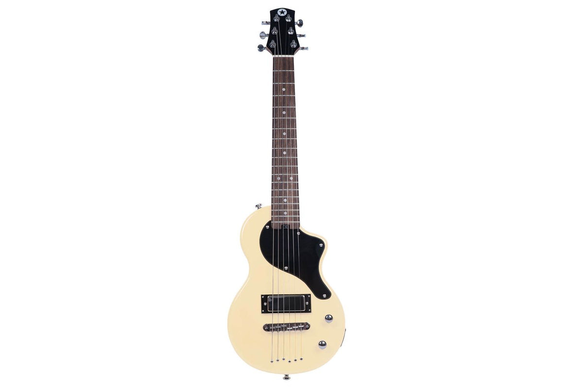 Carry-on Travel Guitar St White