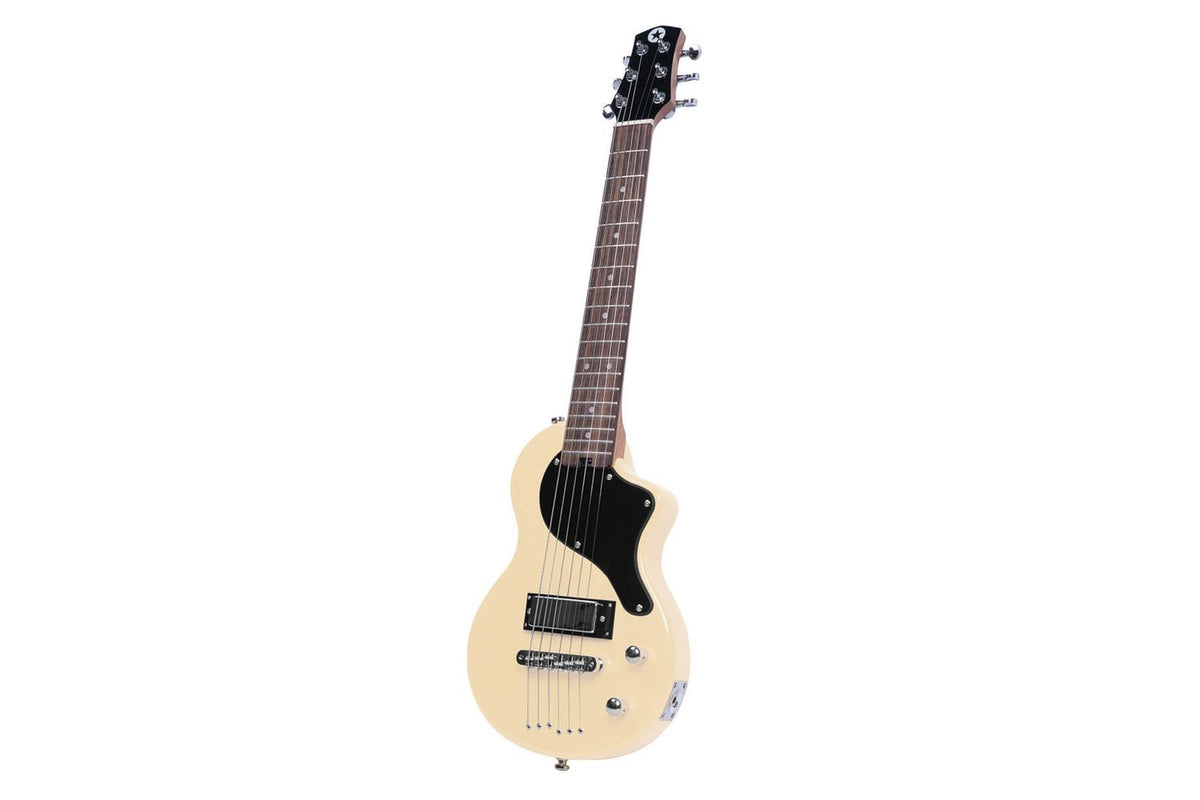 Carry-on Travel Guitar St White-4