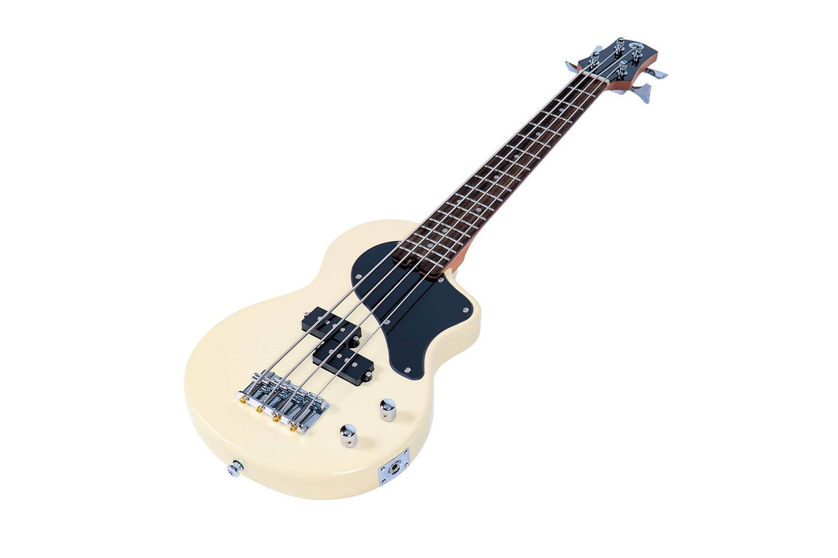 Carry-on Travel Bass Guitar St White-3