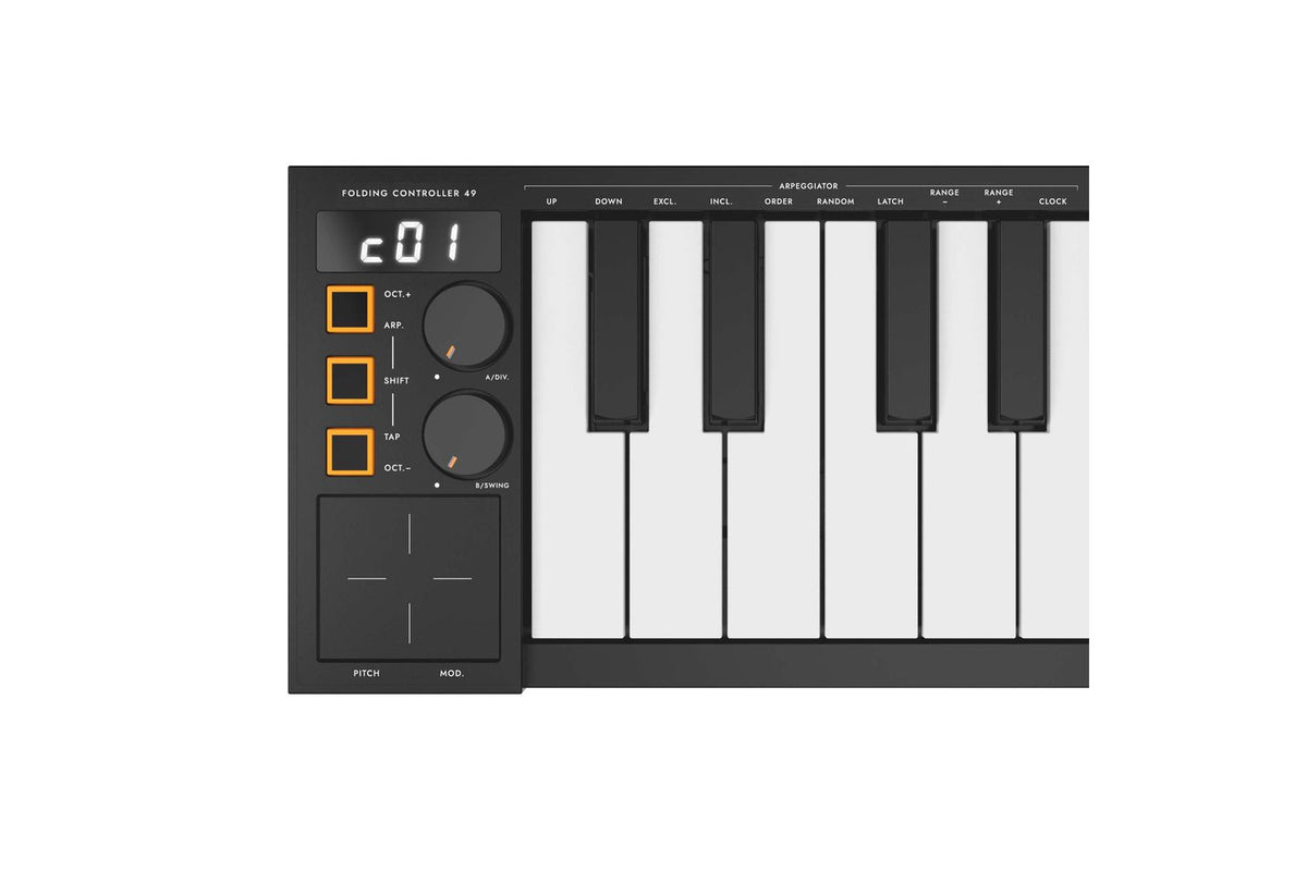 Carry-on 49 Key Folding Midi Controller-3
