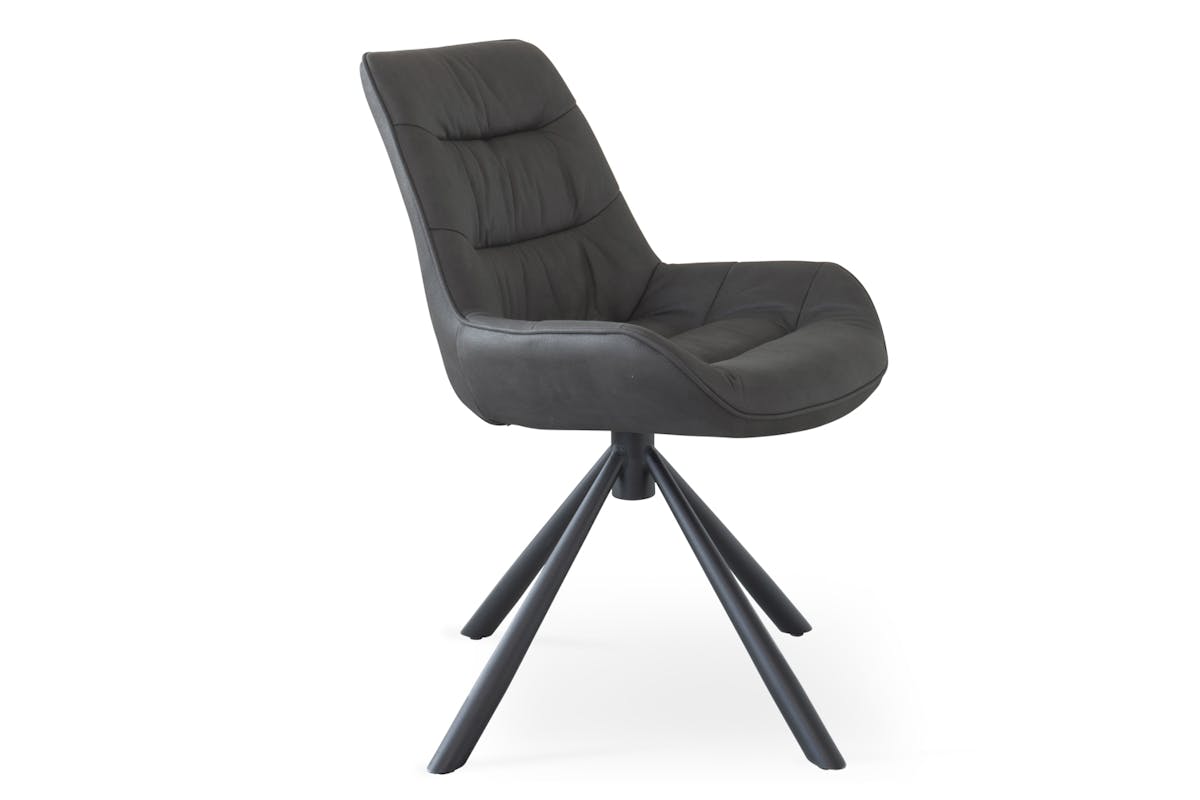 Bas Dining Chair | Swivel | Grey-5