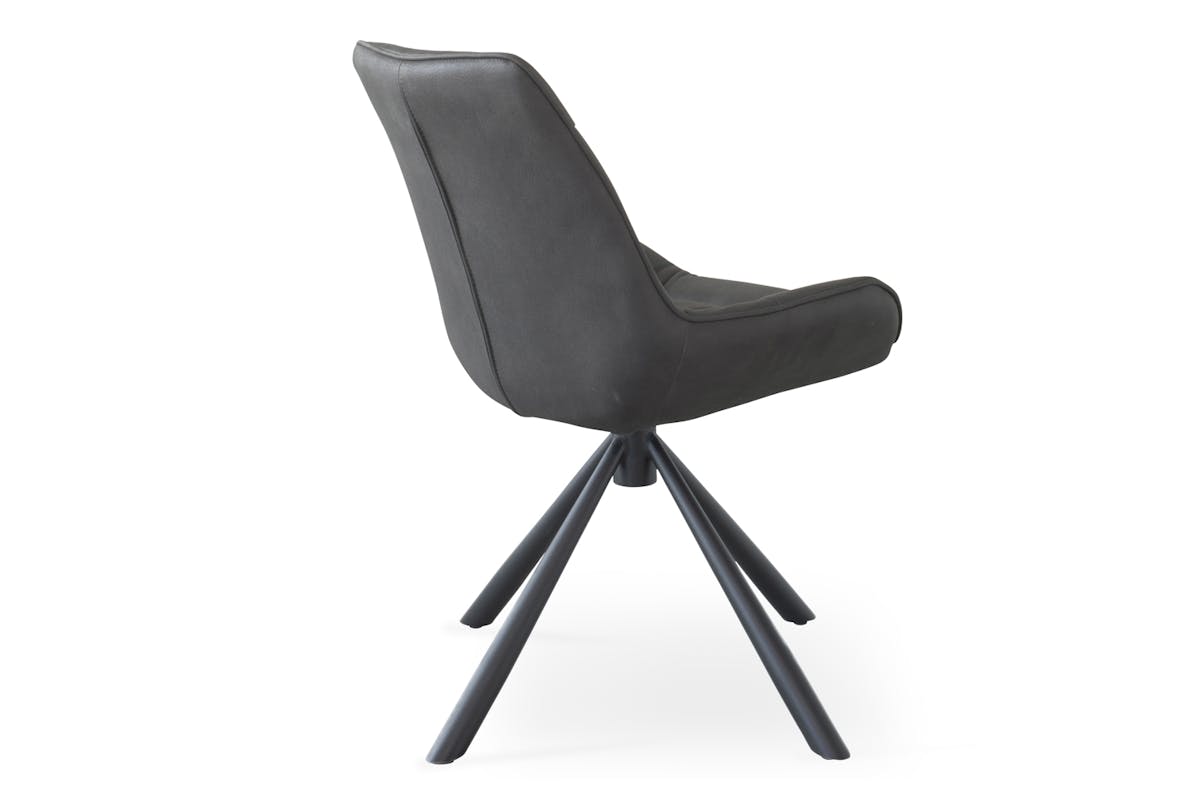 Bas Dining Chair | Swivel | Grey-7