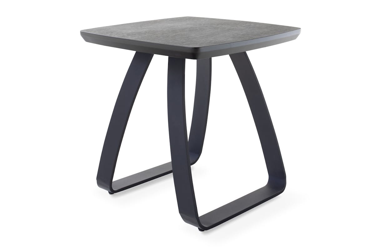 Bas Lamp Table | Grey-2