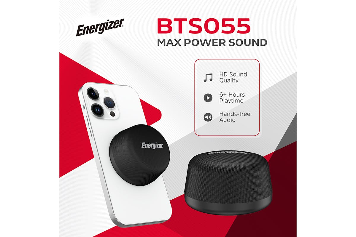 Energizer Magnetic Mini Wireless Bluetooth Speaker | BBTS055-5