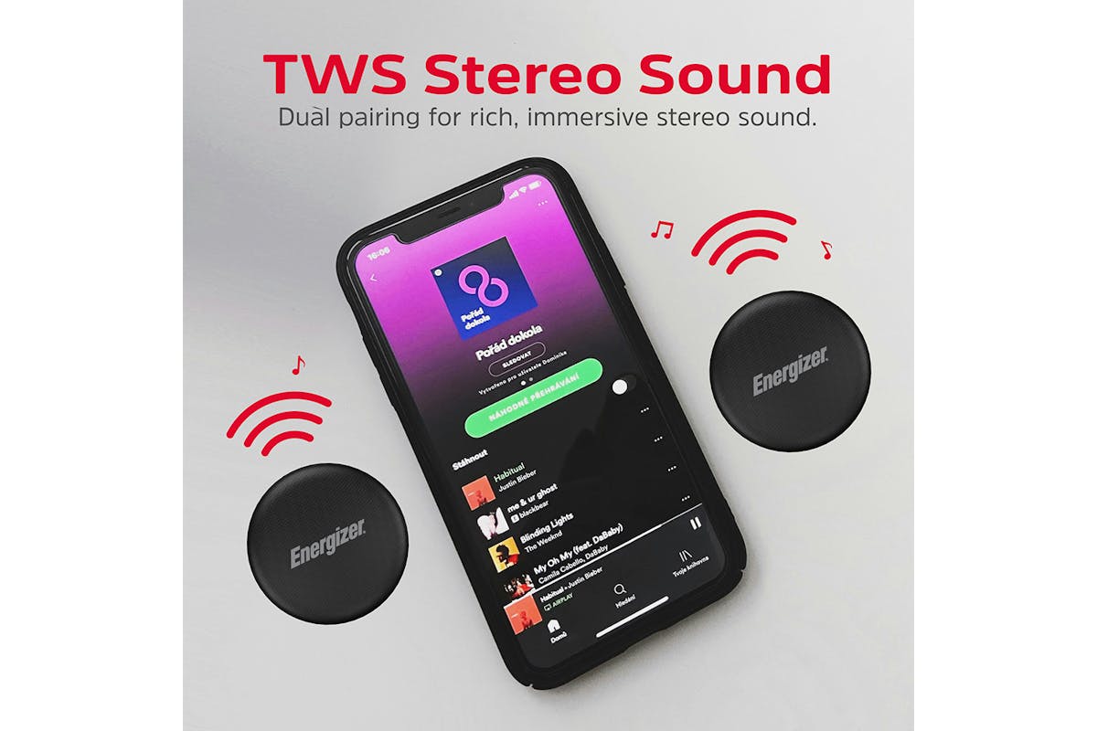 Energizer Magnetic Mini Wireless Bluetooth Speaker | BBTS055-8