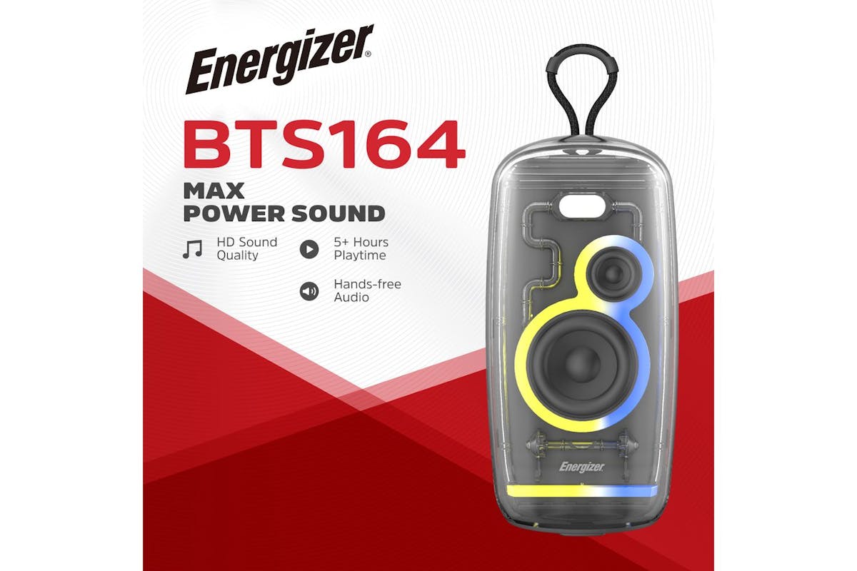 Energizer Bluetooth Portable Speaker | Black-6