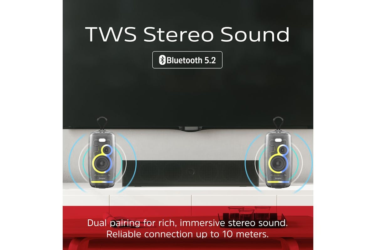 Energizer Bluetooth Portable Speaker | Black-7