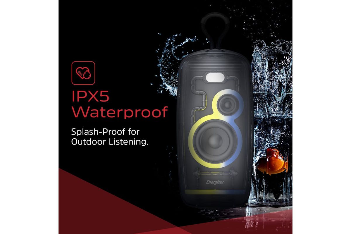 Energizer Bluetooth Portable Speaker | Black-9