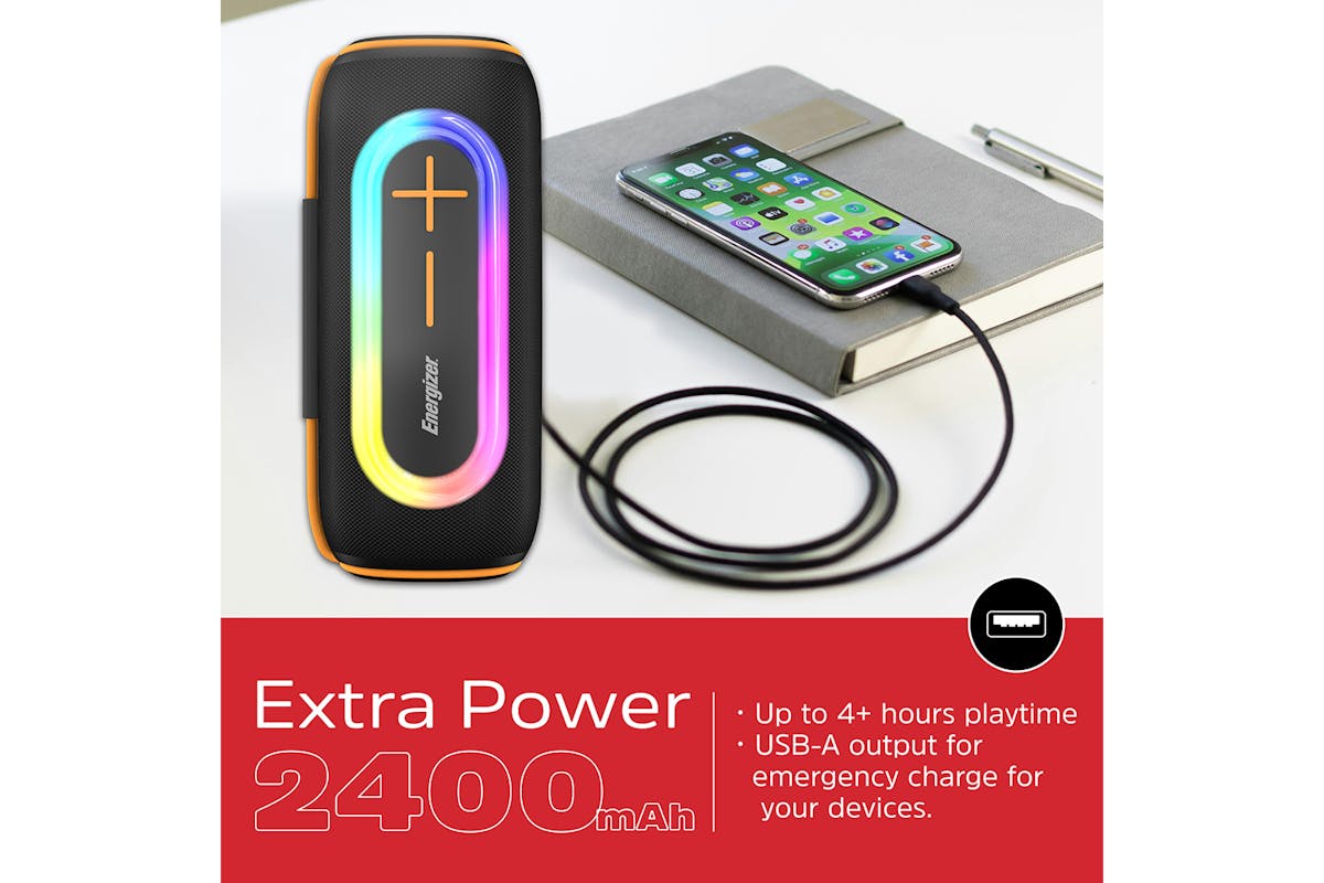 Energizer Wireless Bluetooth Speaker with Rich Bass | BBTS206-6