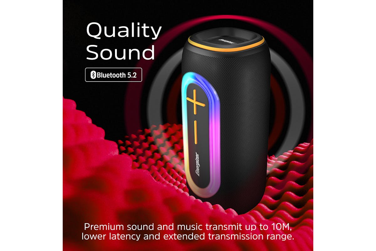 Energizer Wireless Bluetooth Speaker with Rich Bass | BBTS206-4