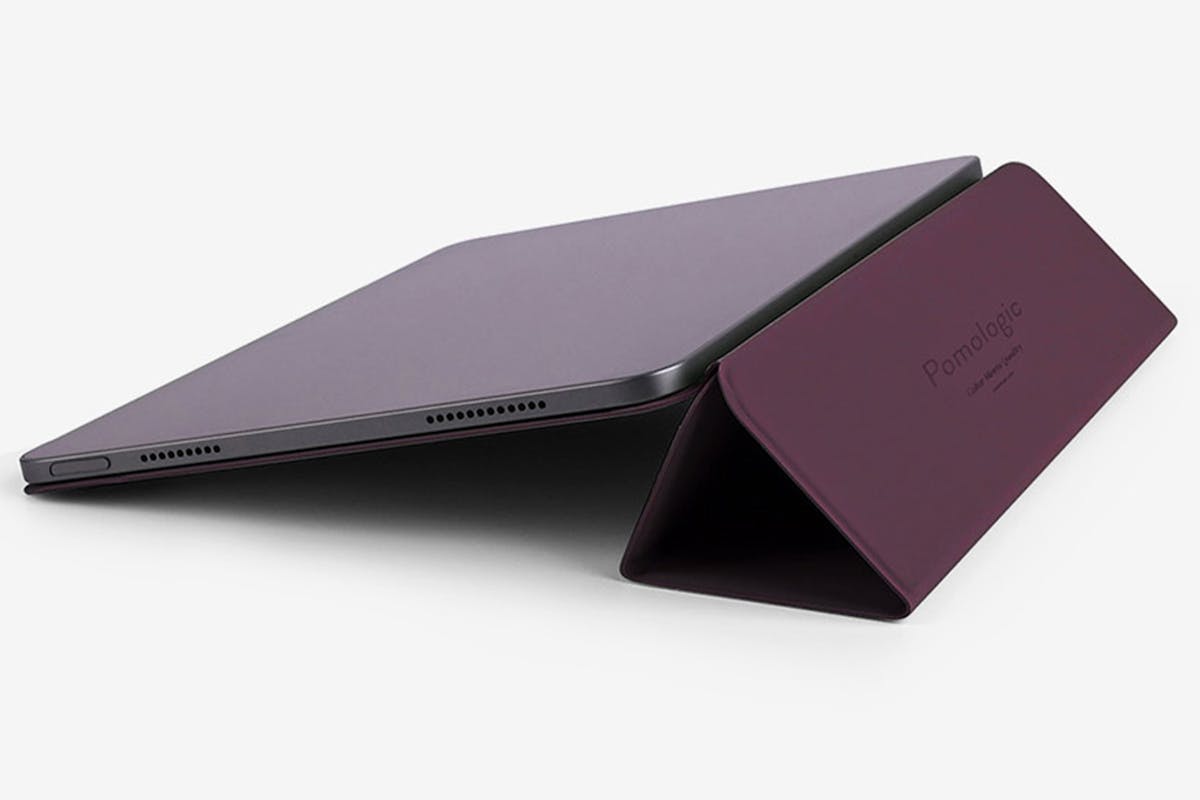 Pomologic iPad 11 (A16) Book Cover | Burgundy-5
