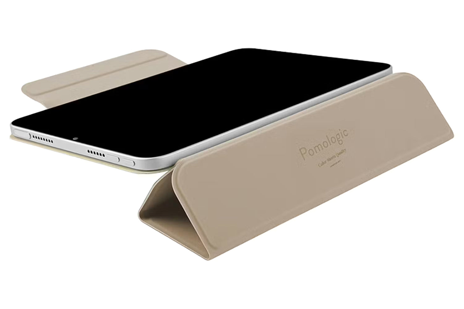 Pomologic iPad Mini Book Cover | Ivory-4