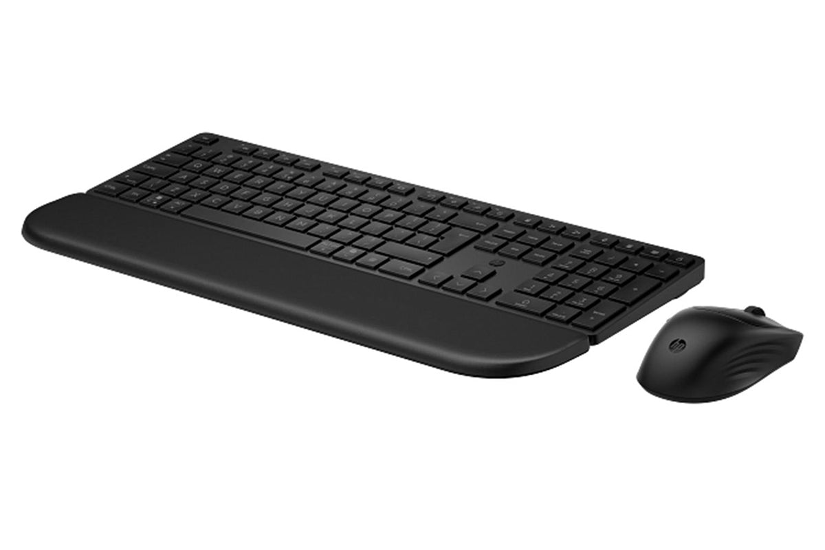 HP 580C Multi-Device Dual Mode Mouse and Keyboard Combo with Palm Rest | Black-2