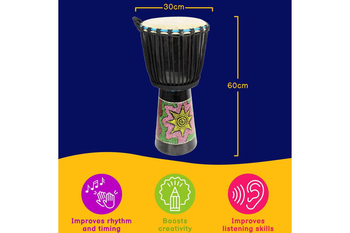 A-star 10 Inch Painted Djembe-3