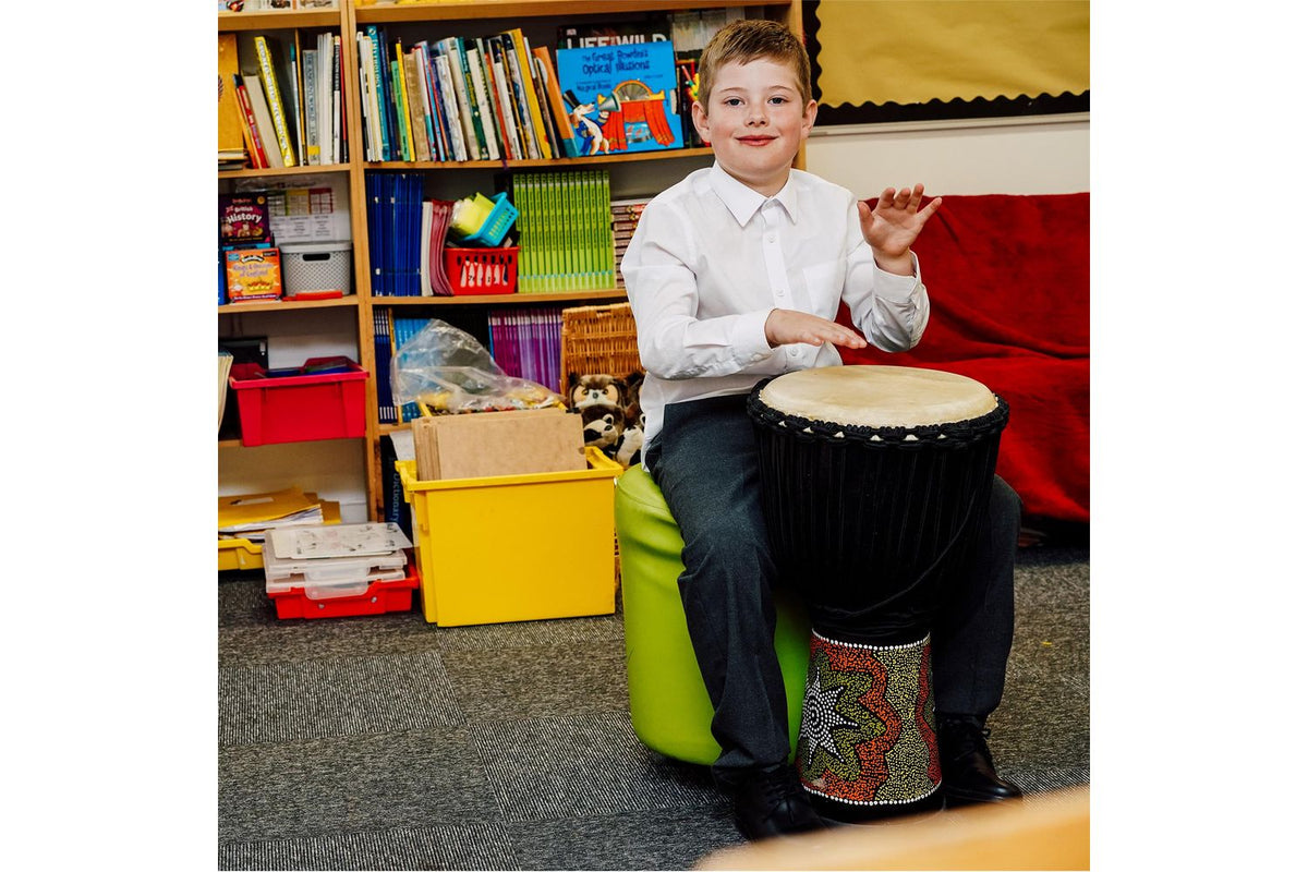 A-star 10 Inch Painted Djembe-4