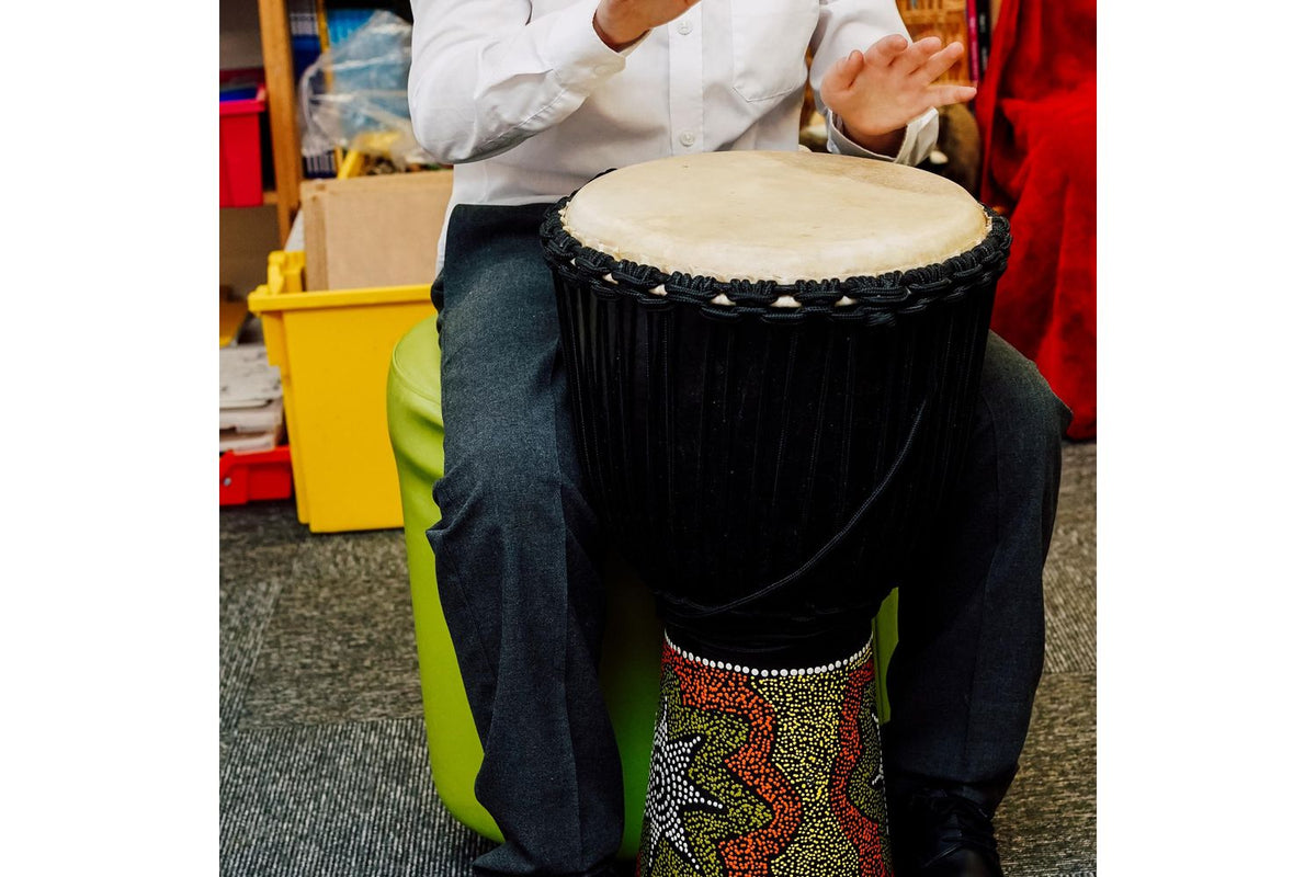 A-star 10 Inch Painted Djembe-6