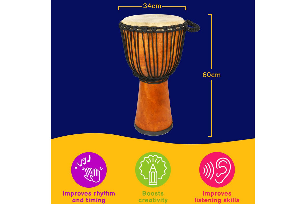 A-star 12 Inch Natural Djembe-3
