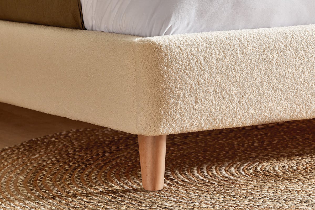 Silentnight | Evana Bed Frame with Beech Leg | King | 5ft | Colour Options-7
