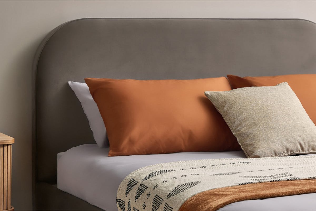 Silentnight | Fara Bed Frame with Beech Leg | Double | 4ft6 | Colour Options-8