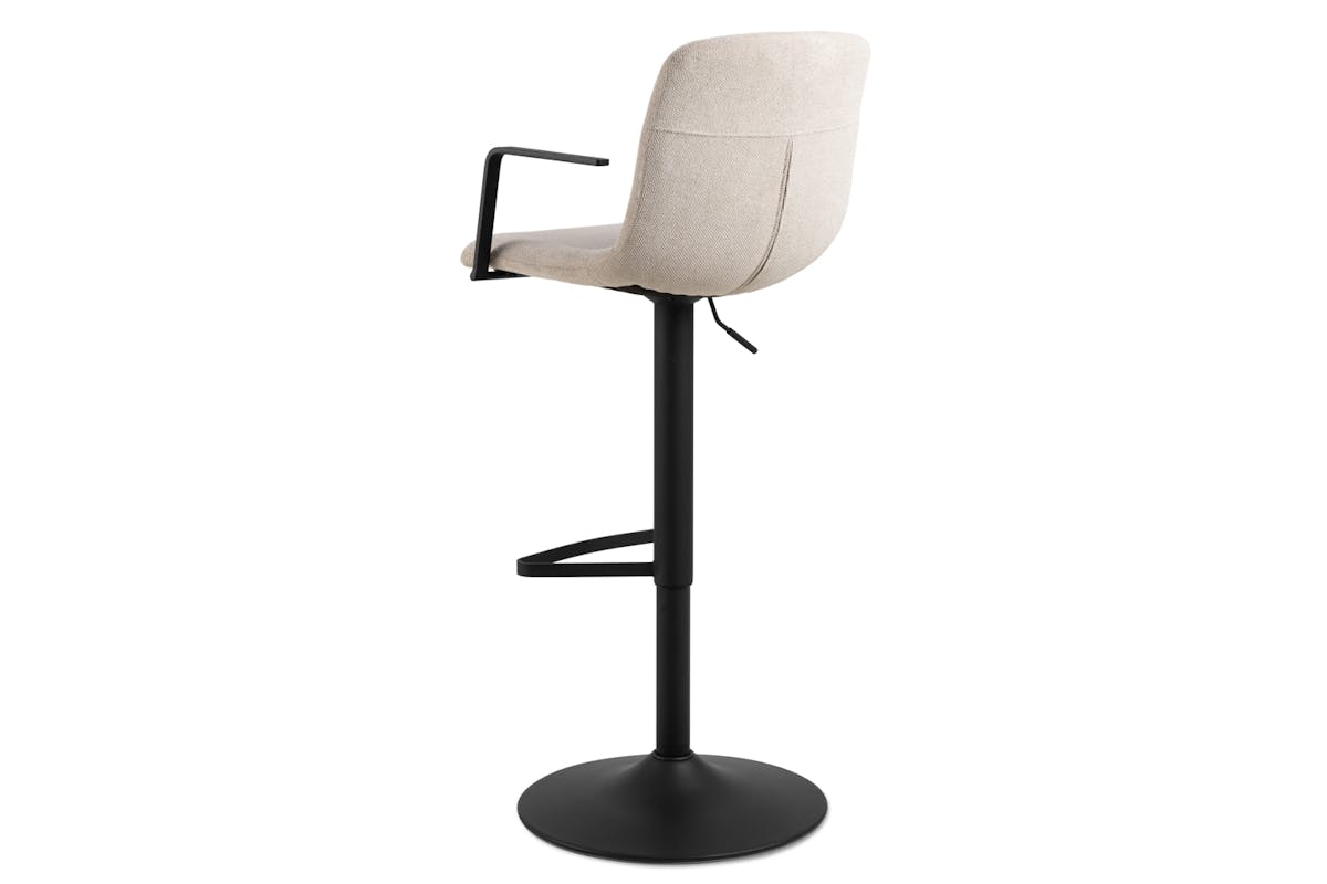 Bella Bar Stool | Gas Lift | Beige-4