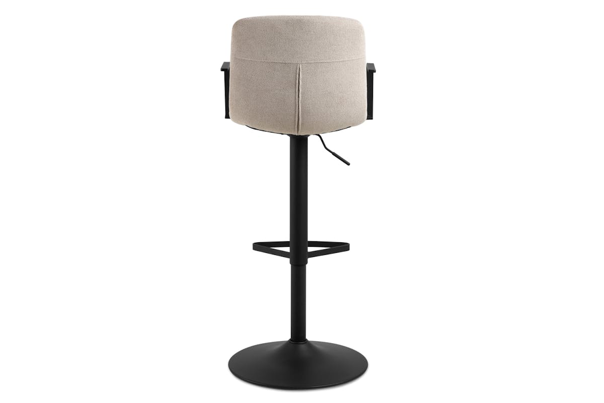 Bella Bar Stool | Gas Lift | Beige-2