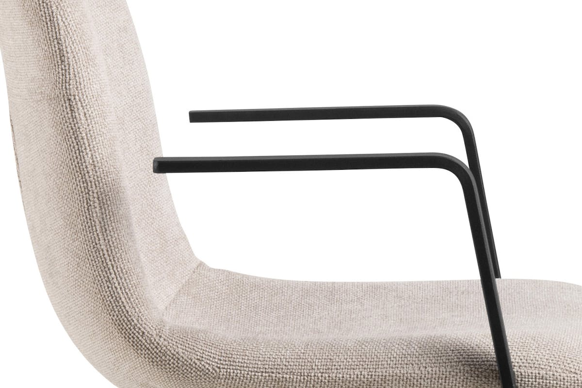 Bella Bar Stool | Gas Lift | Beige-6
