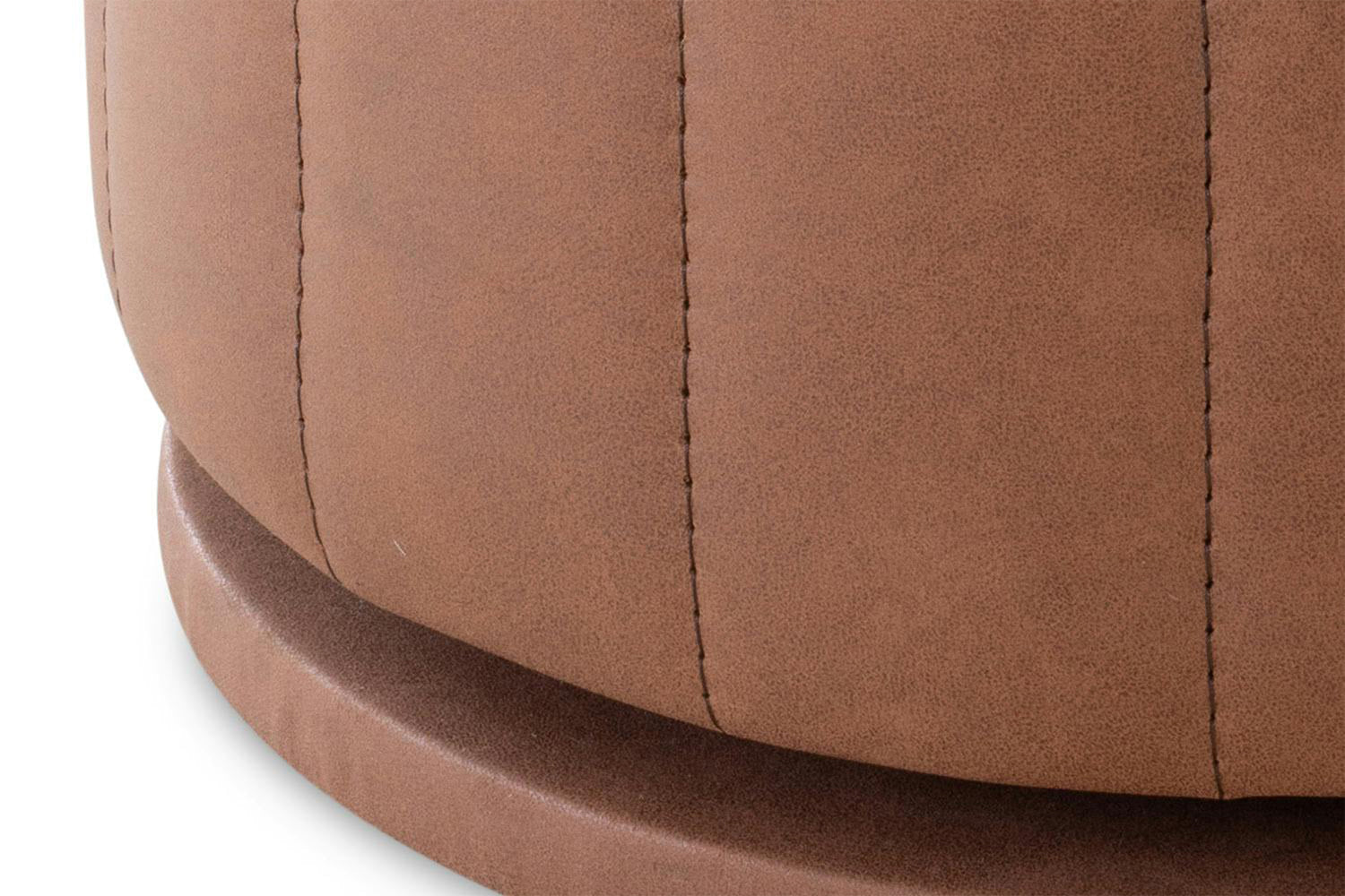 Sarah Dressing Pouffe | Brown-5