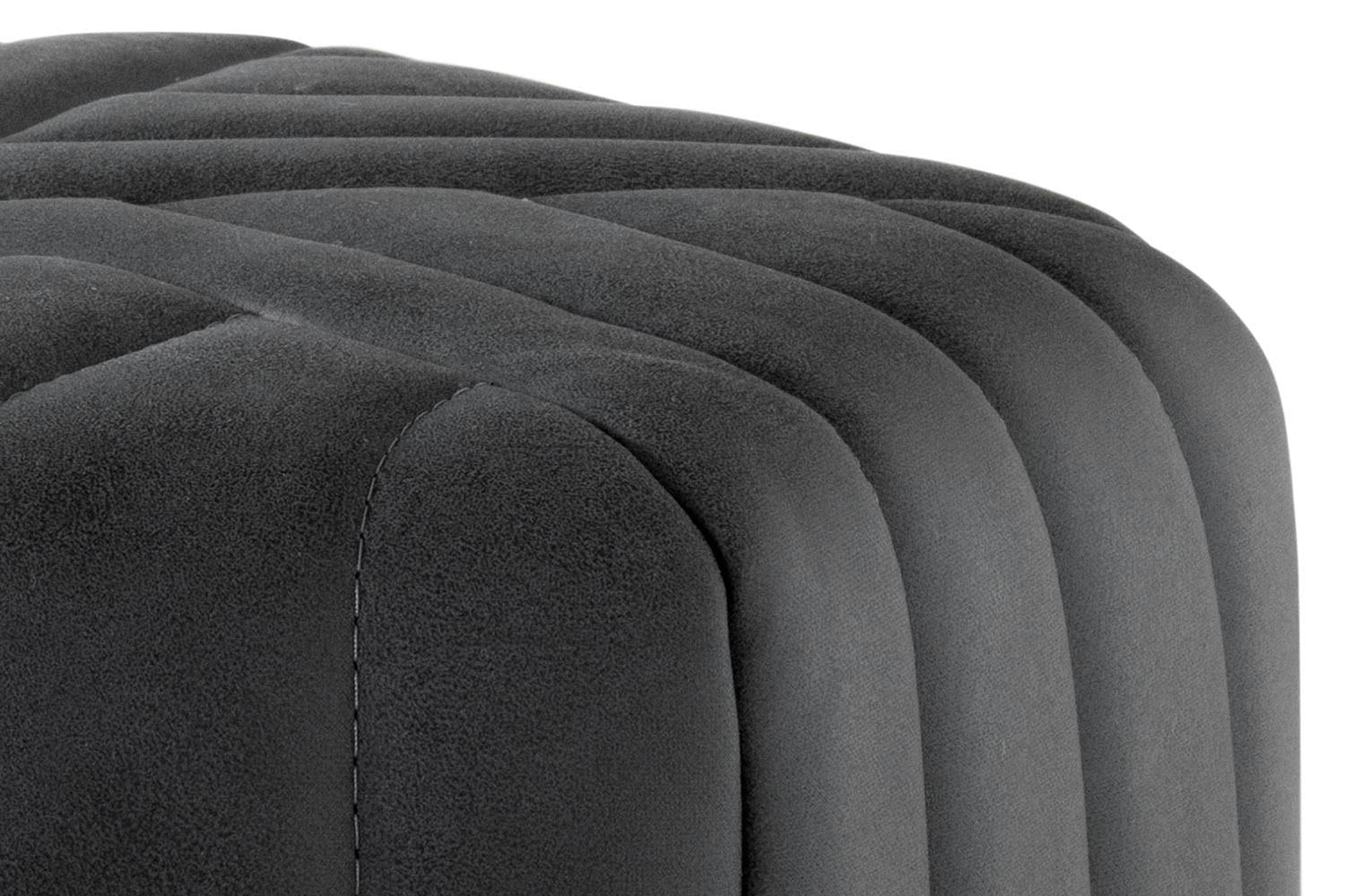 Asher Dressing Pouffe | Black-2