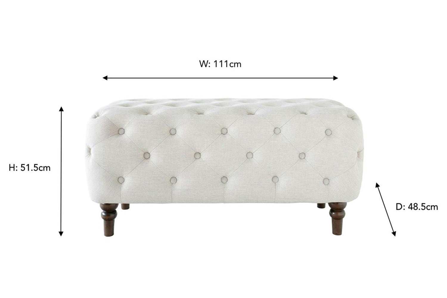 Shane Dressing Bench | Beige/Brown-4