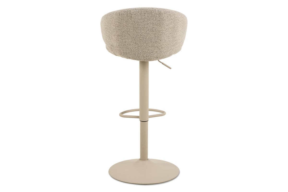 Benji Bar Stool | Gas Lift | Beige-4