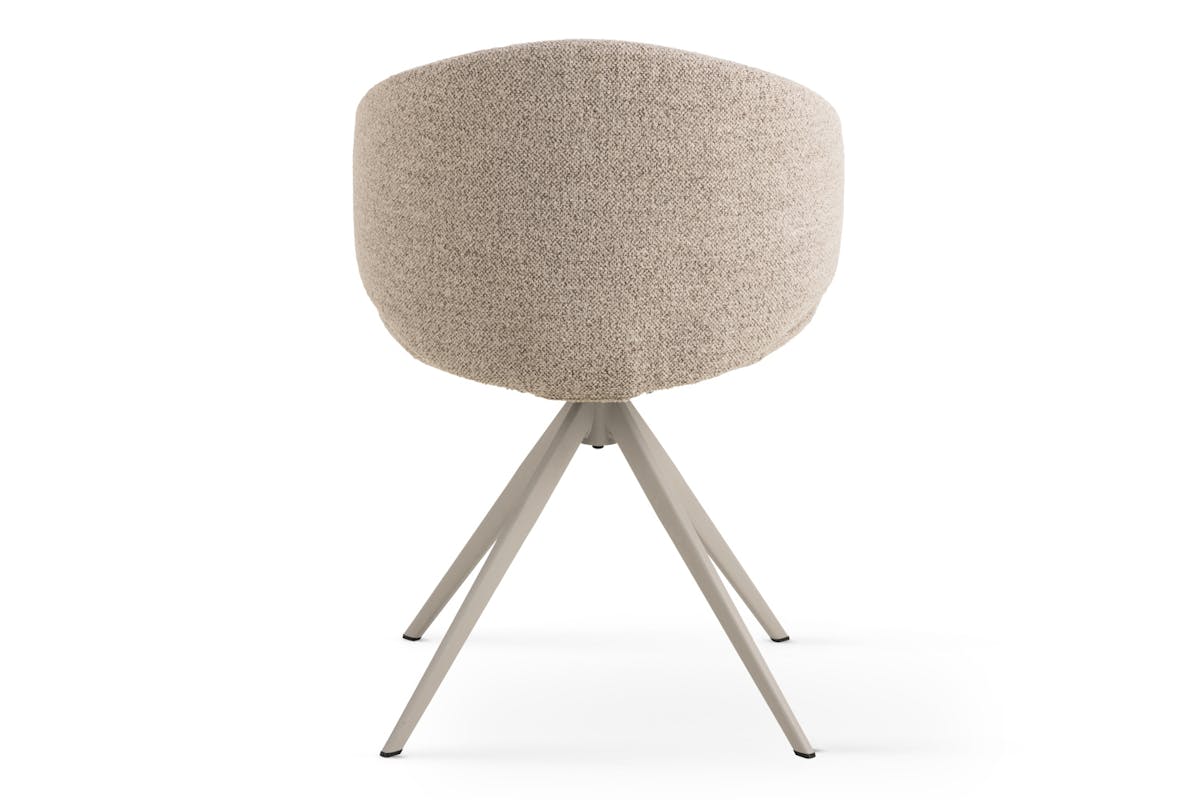 Benji Dining Chair | Swivel | Beige-7
