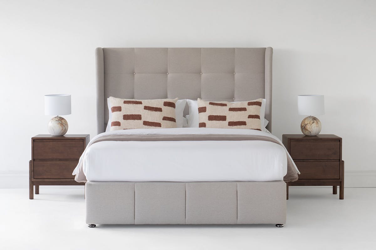 Briody | Audrey Winged Headboard | Small Double | 4ft | Colour Options-2
