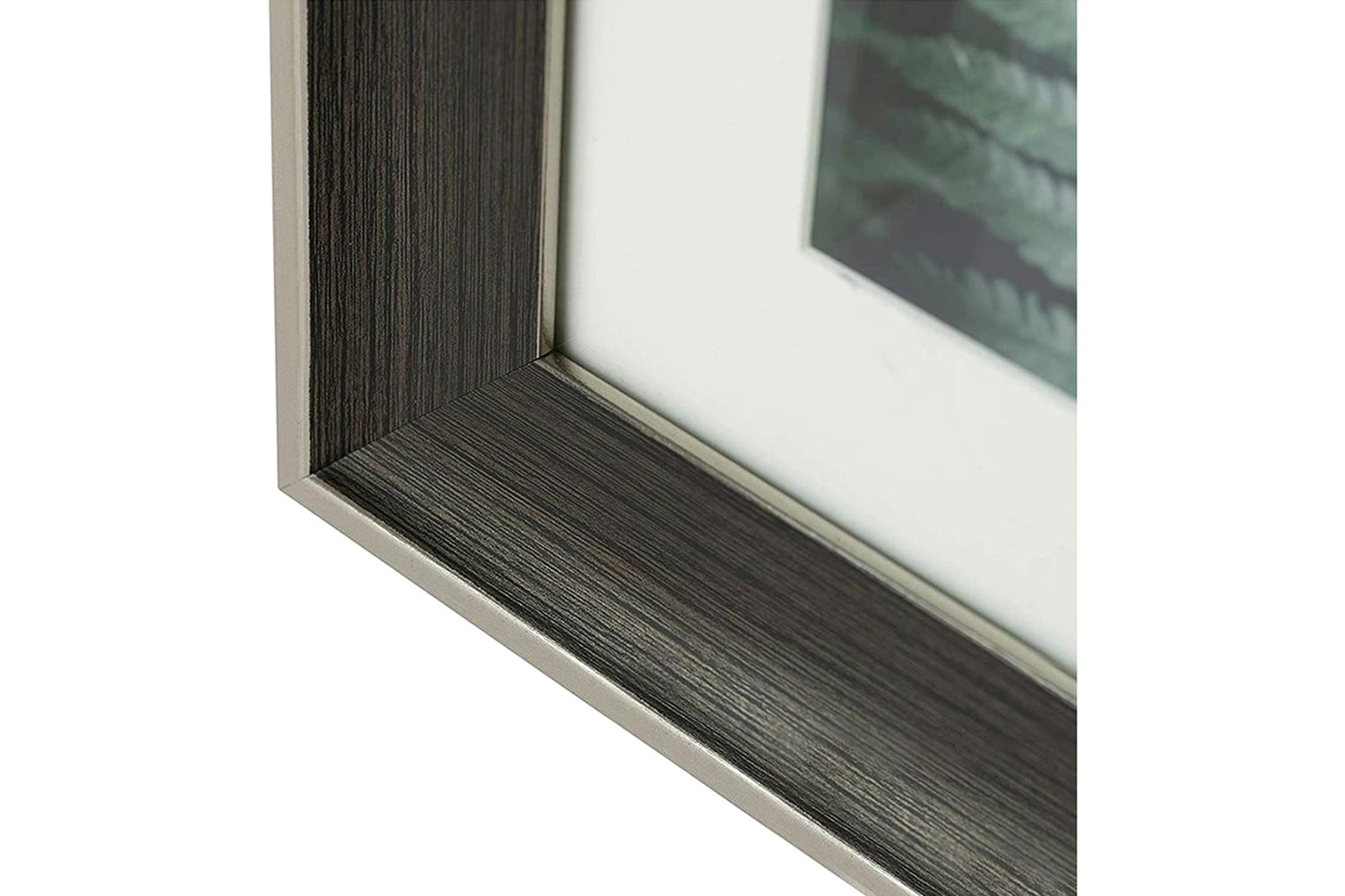 Kenro Bergamo Charcoal Series 6x4"/10x15cm Photo Frame | 3 Photos-3
