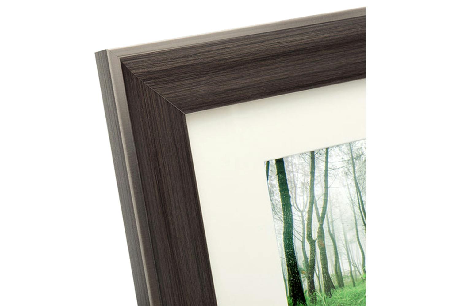 Kenro Bergamo Charcoal single Photo Frame-4