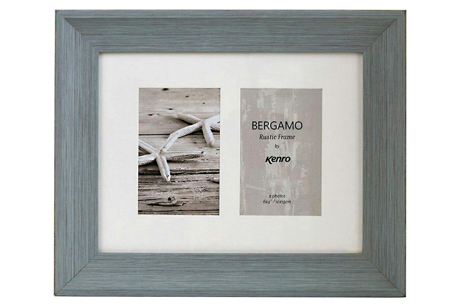 Kenro Bergamo Rustic Wood 6x4